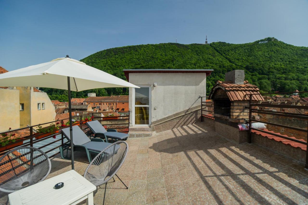 Rooftop Central Apartment ブラショフ エクステリア 写真